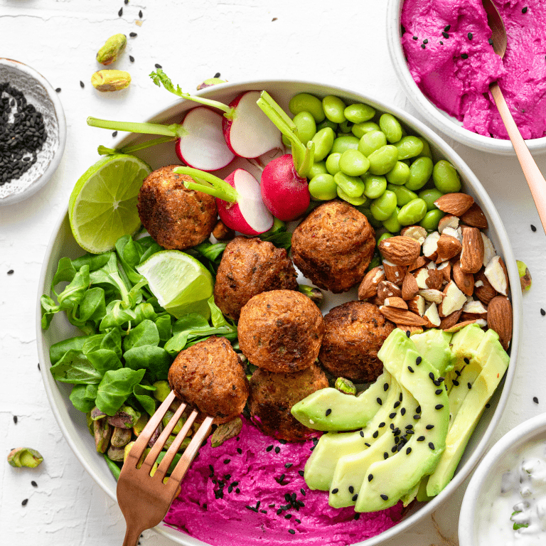 Veggie Falafel Poké Bowl Veggie Falafel Poké Bowl