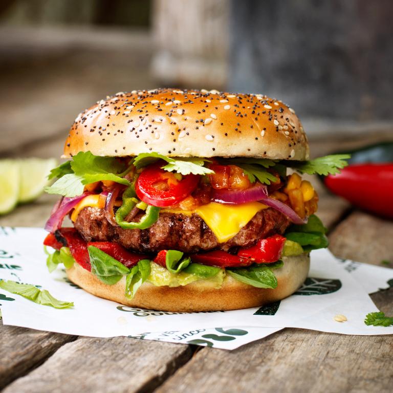 SPICY VEGETAR BURGER Havegourmet - krydret
