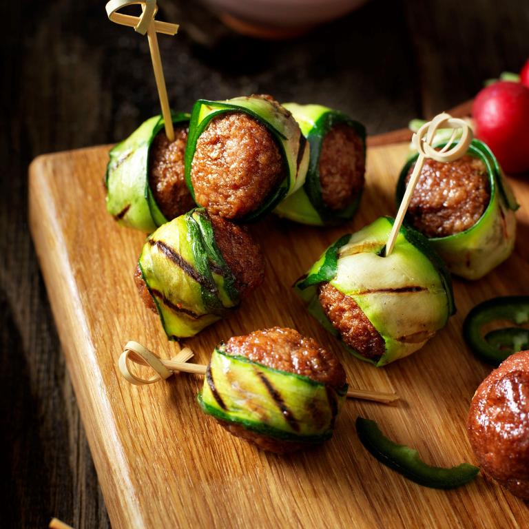 Plant-based balls med courgette Courgette