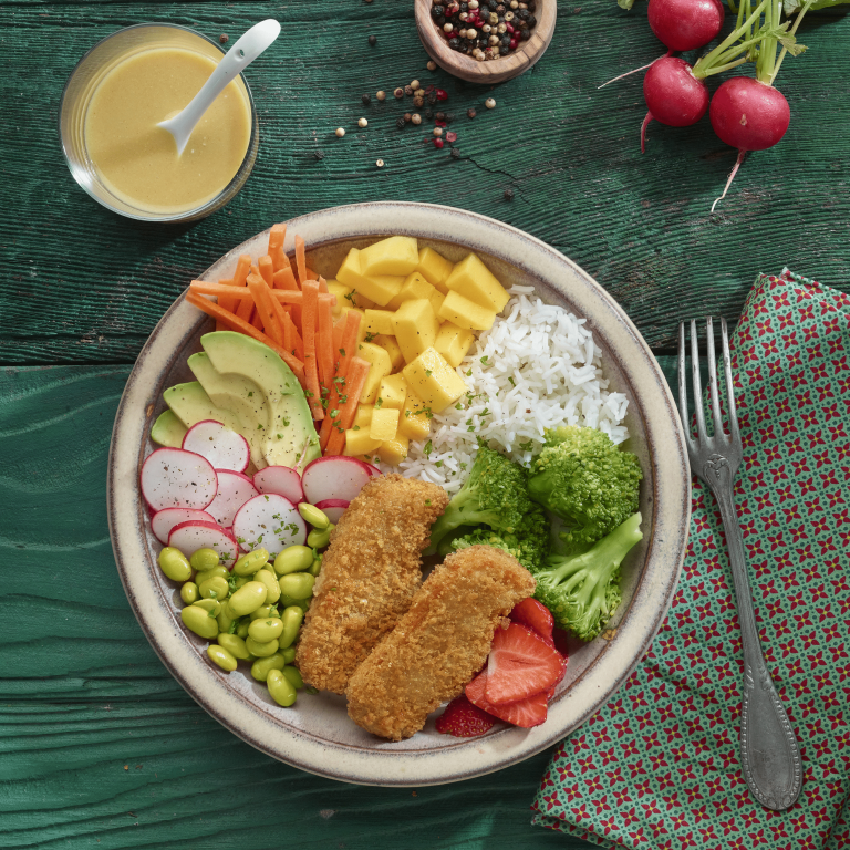 Chicken Tender Rice Bowl Chicken Tender Rice Bowl